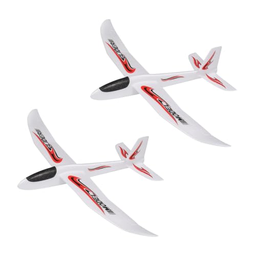 HEMOTON 2Stücke Handwurf Flugzeug Kreatives Flugzeugspielzeug für Jungen Fördert Koordinationsfähigkeiten von HEMOTON