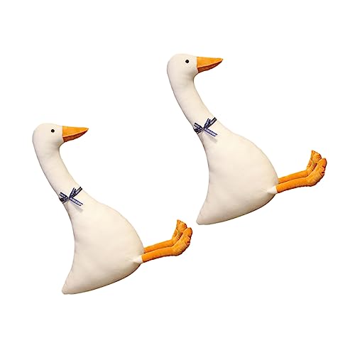 HEMOTON 2er-Pack Ausgestopfte Gänsespielzeuge 30 cm Weiße Plüschtiere Entzückende Gänse-stofftiere Für Jungen Und Mädchen HEMOTON 2er-Pack Ausgestopfte Gänsespielzeuge 30 cm Weiße Plüschtiere Entzückende Gänse-stofftiere Für Jungen Und Mädchen von HEMOTON