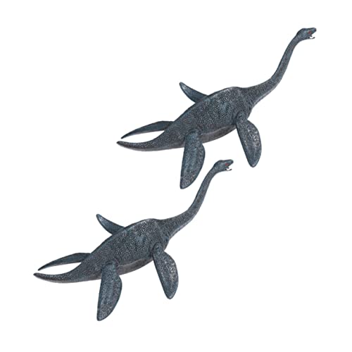 HEMOTON 2st Dinosaurier-Spielzeug Dinosaurierspielzeug Dinosaurier-Marionette Simulierter Dinosaurier Dinosaurier-Geschenk 3D-Dinosaurier-spielset Tiere Plastik Puzzle Kind Dekorationen von HEMOTON