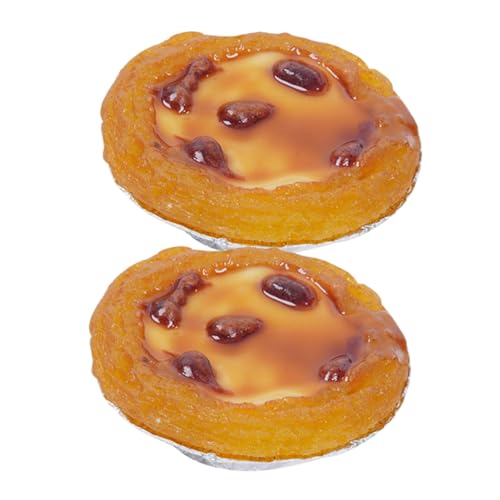 HEMOTON 2st Eierkuchenimitat Gefälschtes Essen Künstliches Lebensmittelbrot Küchenspielzeug Käsekuchen Künstliche Nahrung Vorgibt Essen Puff Simulierte Rote Frucht Harz Light Brown HEMOTON 2st Eierkuchenimitat Gefälschtes Essen Künstliches Lebensmittelbrot Küchenspielzeug Käsekuchen Künstliche Nahrung Vorgibt Essen Puff Simulierte Rote Frucht Harz Light Brown von HEMOTON