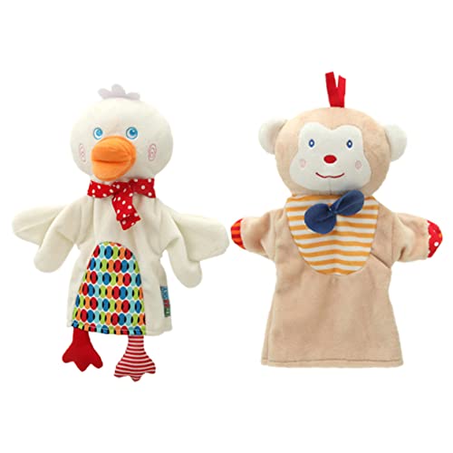 HEMOTON 2st Ente Früherziehung Plüsch Puppen Karikatur Tiere Marionette Handpuppe Realistisches Tierspielzeug Zum Geschichtenerzählen Fingerpuppe Pp Baumwolle HEMOTON 2st Ente Früherziehung Plüsch Puppen Karikatur Tiere Marionette Handpuppe Realistisches Tierspielzeug Zum Geschichtenerzählen Fingerpuppe Pp Baumwolle von HEMOTON