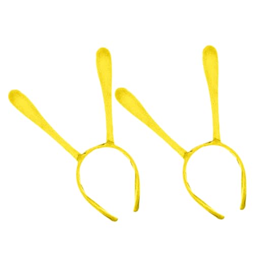 HEMOTON Moderates Gewicht Bequemes Haarband Kreative Antenne Stirnband Party Maskerade Cosplay Gelb von HEMOTON
