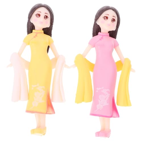 HEMOTON Harz Handwerk Cheongsam Mädchen Figur Wohnzimmer Desktop Dekoration Einzigartige Decor HEMOTON Harz Handwerk Cheongsam Mädchen Figur Wohnzimmer Desktop Dekoration Einzigartige Decor von HEMOTON