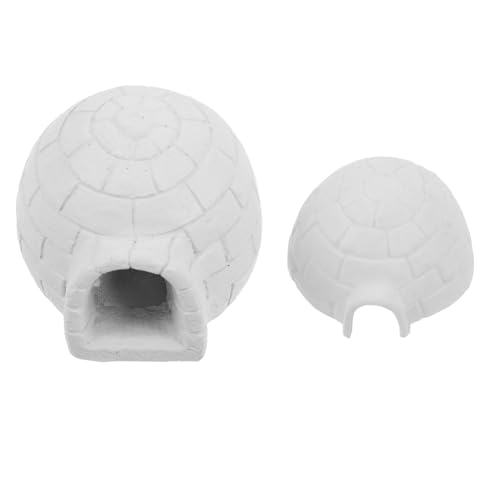 HEMOTON 2st Mikrolandschafts-iglu-Szene Realistisches Iglu- DIY Mini-eishaus-bastelarbeiten Winzige Iglu-miniaturen Mikro-eishaus-miniaturen Mikro-iglu-Figuren Weiß Harz HEMOTON 2st Mikrolandschafts-iglu-Szene Realistisches Iglu- DIY Mini-eishaus-bastelarbeiten Winzige Iglu-miniaturen Mikro-eishaus-miniaturen Mikro-iglu-Figuren Weiß Harz von HEMOTON