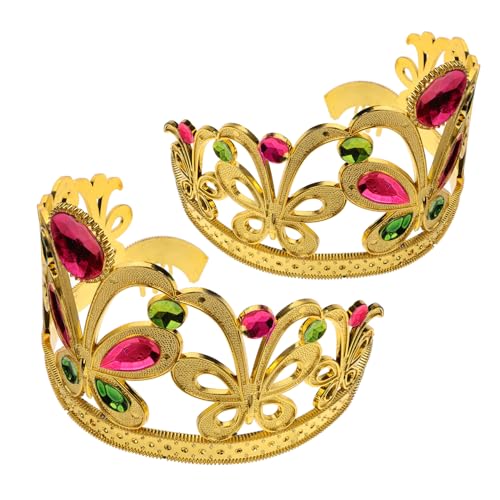 HEMOTON Elegantes Stirnband Mit Prinzessinnenkrone Und Strasseinlage Für Mädchen 2 Stück Für Kostüm Und Party HEMOTON Elegantes Stirnband Mit Prinzessinnenkrone Und Strasseinlage Für Mädchen 2 Stück Für Kostüm Und Party von HEMOTON