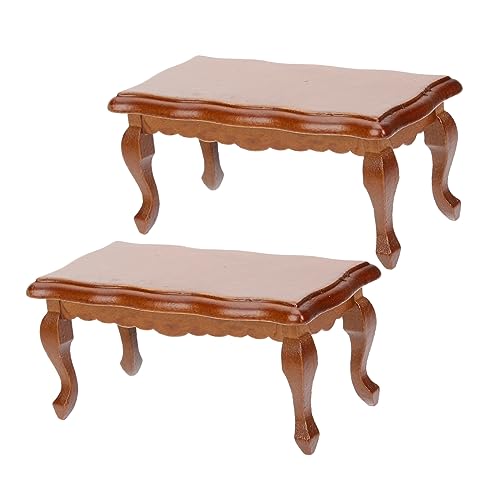 HEMOTON Miniatur-tischset Aus Holz Puppenhauszubehör Im Maßstab 112 Perfekte Miniaturmöbel Für Lernspielzeug Für Kinder HEMOTON Miniatur-tischset Aus Holz Puppenhauszubehör Im Maßstab 112 Perfekte Miniaturmöbel Für Lernspielzeug Für Kinder von HEMOTON
