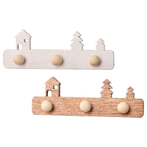 HEMOTON Mini- -wandaufhänger 2 Stück Miniatur-Haken Für Puppenhaus Holzmaterial Sicher Für Puppenkleidung HEMOTON Mini- -wandaufhänger 2 Stück Miniatur-Haken Für Puppenhaus Holzmaterial Sicher Für Puppenkleidung von HEMOTON