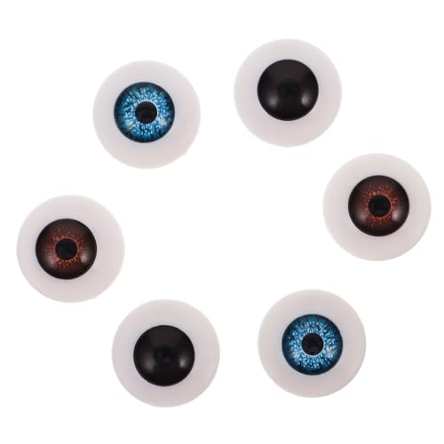HEMOTON 3 Paare DIY Puppenaugen Blau Braun Schwarz Simulierte Sicherheitsaugen für Basteln Vielseitige Augen für Puppen Häkeltiere Fadebeständig und Austauschbar HEMOTON 3 Paare DIY Puppenaugen Blau Braun Schwarz Simulierte Sicherheitsaugen für Basteln Vielseitige Augen für Puppen Häkeltiere Fadebeständig und Austauschbar von HEMOTON