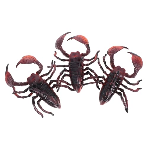 HEMOTON 3 STÜCKE Lebensechte Insekten Skulpturen für Bildung und Garten Dekoration Interaktives Lernspielzeug von HEMOTON