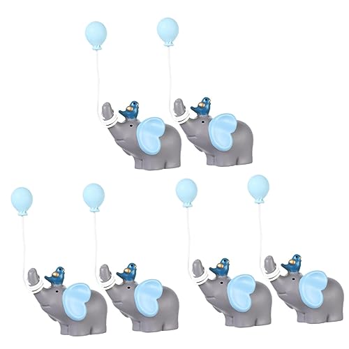 HEMOTON 3 Sätze Elefantenpuppenverzierungen Miniatur Klein Hochzeit Kuchen Tierfigurendekor Mini-elefantenfiguren Mini-elefanten- Harz 2 Stücke * 3 HEMOTON 3 Sätze Elefantenpuppenverzierungen Miniatur Klein Hochzeit Kuchen Tierfigurendekor Mini-elefantenfiguren Mini-elefanten- Harz 2 Stücke * 3 von HEMOTON