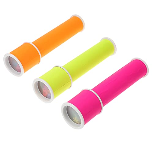 HEMOTON Lernspielzeug Für Jungen Und Mädchen Kaleidoskop-Set Für Kleinkinder Montessori-Spielzeug 3 Sets Materialien Zufällige Farbe von HEMOTON