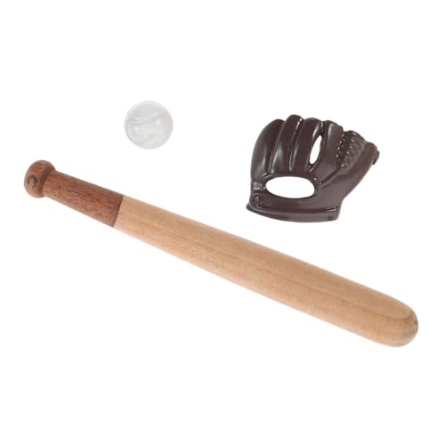 HEMOTON 3 Sets Kleines Puppenhauszubehör Baseball Puppenhausminiaturen Mini Stickbälle Miniaturschläger Für Diorama Puppenhauszubehör Baseball Miniaturschläger Für Sammler HEMOTON 3 Sets Kleines Puppenhauszubehör Baseball Puppenhausminiaturen Mini Stickbälle Miniaturschläger Für Diorama Puppenhauszubehör Baseball Miniaturschläger Für Sammler von HEMOTON