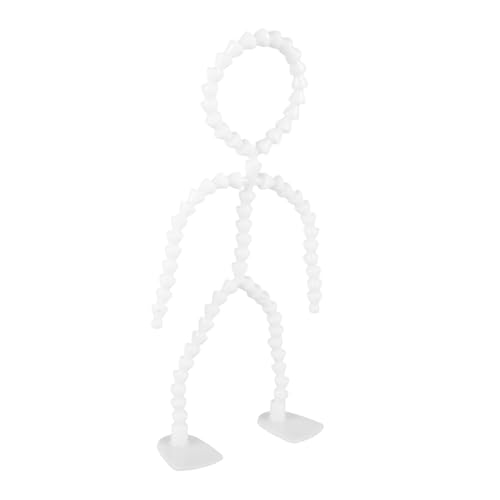 HEMOTON 3 Stück Bewegliches Puppenskelett aus Kunststoff Verstellbarer DIY Puppenkörper mit Gelenken Puppenzubehör für Puppenherstellung und Puppenhaus Flexibles Spielzeugknochen für HEMOTON 3 Stück Bewegliches Puppenskelett aus Kunststoff Verstellbarer DIY Puppenkörper mit Gelenken Puppenzubehör für Puppenherstellung und Puppenhaus Flexibles Spielzeugknochen für von HEMOTON