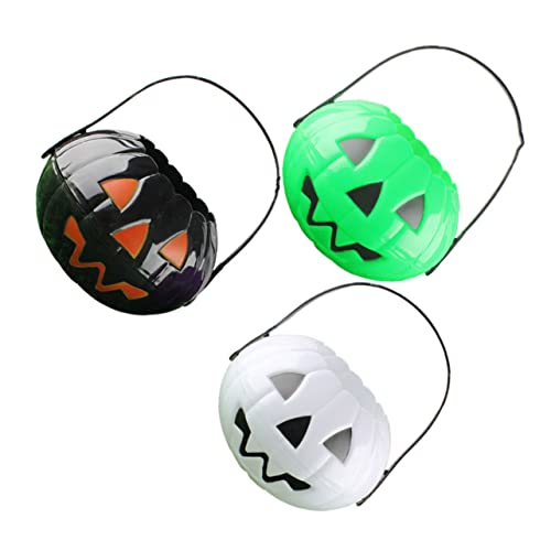 HEMOTON 3 Stück Halloween verzierter Kürbis-Süßigkeits-Eimer Halloween- -Eimer Halloween -Kürbis -Eimer halloween halloween assecoires Kürbis süßer Halter Hexenkürbisbehälter HEMOTON 3 Stück Halloween verzierter Kürbis-Süßigkeits-Eimer Halloween- -Eimer Halloween -Kürbis -Eimer halloween halloween assecoires Kürbis süßer Halter Hexenkürbisbehälter von HEMOTON
