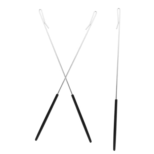 HEMOTON 3 Stück Handpuppen Requisiten Puppenarmstangen Armkontrollstangen Puppenstäbe Armkontrollstangen Zubehör Puppengriffe Puppenstäbe Puppe Aus Edelstahl von HEMOTON