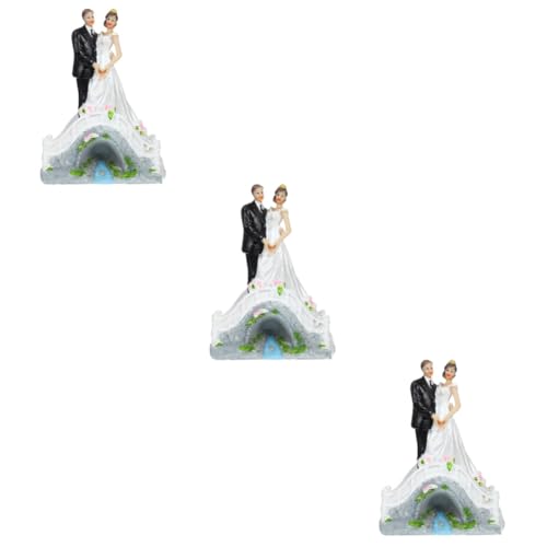 HEMOTON 3 Stück Hochzeitstorte Dekoration Kuchen Verzieren Geburtstagsdekorationen Kuchendeckel Brautjungfer Partydekorationen Kompakte Braut-bräutigam-figur Paar Figur Hochzeitsdekor Harz HEMOTON 3 Stück Hochzeitstorte Dekoration Kuchen Verzieren Geburtstagsdekorationen Kuchendeckel Brautjungfer Partydekorationen Kompakte Braut-bräutigam-figur Paar Figur Hochzeitsdekor Harz von HEMOTON