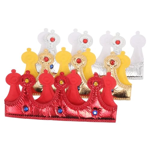 HEMOTON 3 Stück Jungenkrone Kostümzubehör Geburtstagsparty Gastgeschenke Cosplay Geburtstagskrone Jungen Anziehkrone Jungenkrone Stoff HEMOTON 3 Stück Jungenkrone Kostümzubehör Geburtstagsparty Gastgeschenke Cosplay Geburtstagskrone Jungen Anziehkrone Jungenkrone Stoff von HEMOTON