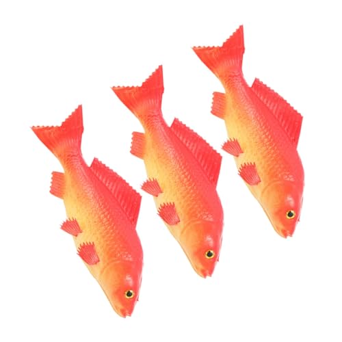 HEMOTON 3 Stück Künstliche Karpfen Simulierte Fische Unter Wasser Dekorative Karpfen Gefälschte Fischmodelle von HEMOTON