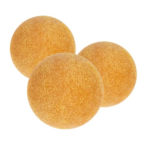 HEMOTON 3 Stücke Frosted Tisch Fußball Offizielle Größe 36mm Mini Foosball Spiel Ersatzteile Für Tischplatte Fußball von HEMOTON