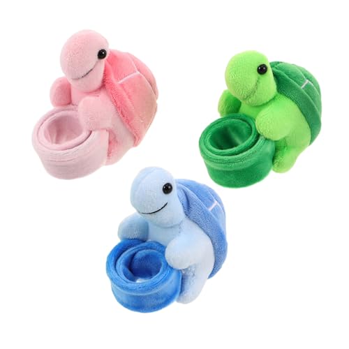 HEMOTON 3 Stück Schildkrötenarmband Strumpffüller für Tierarmbänder Partyartikel für Animal-Slap-Armband Goody Bag Stuffers Ohrfeigenarmbänder Stofftier PP Baumwolle HEMOTON 3 Stück Schildkrötenarmband Strumpffüller für Tierarmbänder Partyartikel für Animal-Slap-Armband Goody Bag Stuffers Ohrfeigenarmbänder Stofftier PP Baumwolle von HEMOTON
