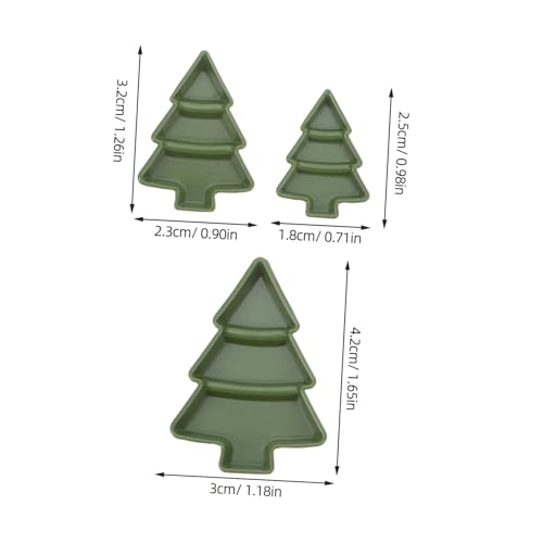HEMOTON 3 Stück Teiliges Miniatur Geschirrset mit Weihnachtsbaum Design Realistische Legierung Miniatur Teller für Puppenhaus Küchenzubehör Leichte Mini Essensplatten für Szenenlayout und HEMOTON 3 Stück Teiliges Miniatur Geschirrset mit Weihnachtsbaum Design Realistische Legierung Miniatur Teller für Puppenhaus Küchenzubehör Leichte Mini Essensplatten für Szenenlayout und von HEMOTON