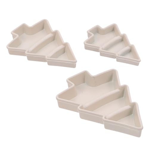 HEMOTON 3 Stück Teiliges Miniatur-Weihnachtsbaum-tablett Legierung Mini Essgeschirr für Puppenhaus Küche Vielseitige Mini Food Plates als Deko und Spielzubehör für Puppenhaus-Spiel HEMOTON 3 Stück Teiliges Miniatur-Weihnachtsbaum-tablett Legierung Mini Essgeschirr für Puppenhaus Küche Vielseitige Mini Food Plates als Deko und Spielzubehör für Puppenhaus-Spiel von HEMOTON