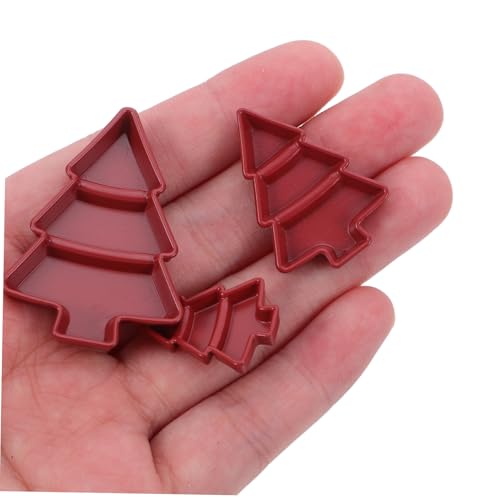 HEMOTON 3 Stück Teiliges Miniatur-Weihnachtsbaum-tablett Realistischem Legierungsmaterial Mini-Geschirr für Puppenhaus-küche Dekorative Obst Dessertplatten für Miniaturhaus-sammler und HEMOTON 3 Stück Teiliges Miniatur-Weihnachtsbaum-tablett Realistischem Legierungsmaterial Mini-Geschirr für Puppenhaus-küche Dekorative Obst Dessertplatten für Miniaturhaus-sammler und von HEMOTON