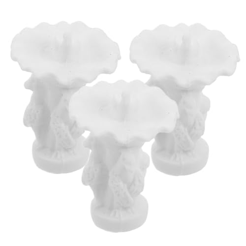 HEMOTON 3 Stück Teiliges Miniatur aus Sandtischmodell Material Handgefertigte Kleine Statue Vielseitige Dekoration für Puppenhaus Desktop Mikrolandschaft Kreative Architektur Szene von HEMOTON