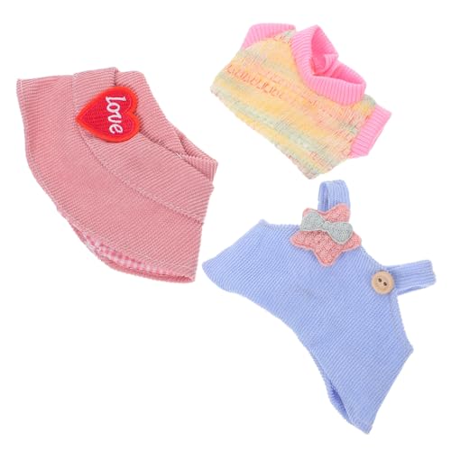 HEMOTON 3 Stück Teiliges Puppenkleidungsset Kawaii Overalls Outfit mit Herzmütze T-Shirt und Latzhose Kompatibel für Puppen Weiche Vielseitige Puppenbekleidung für Puppenhaus und HEMOTON 3 Stück Teiliges Puppenkleidungsset Kawaii Overalls Outfit mit Herzmütze T-Shirt und Latzhose Kompatibel für Puppen Weiche Vielseitige Puppenbekleidung für Puppenhaus und von HEMOTON