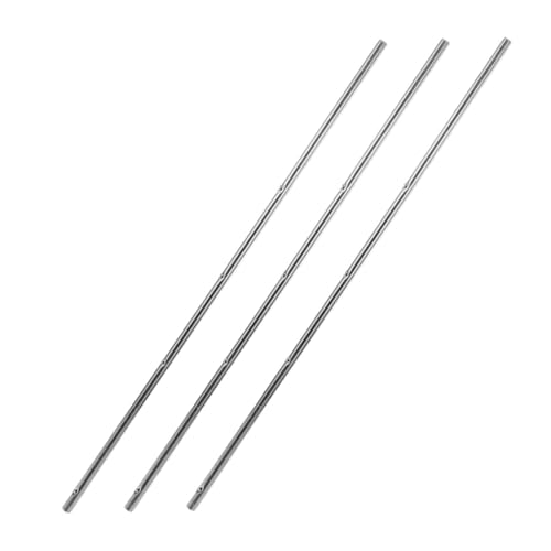 HEMOTON 3 Stück Teiliges Tischfußball Zubehörset Metallstangen für Kickertisch Montieren für Spieler Aller Altersgruppen von HEMOTON