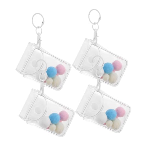 HEMOTON 3 Stück Teiliges Transparentes PVC Display Etui Minimalistischer Mini Figur Aufbewahrungsbeutel mit Schlüsselanhänger Vielseitige Tragetasche für Sammler und Spielzeugpräsentation HEMOTON 3 Stück Teiliges Transparentes PVC Display Etui Minimalistischer Mini Figur Aufbewahrungsbeutel mit Schlüsselanhänger Vielseitige Tragetasche für Sammler und Spielzeugpräsentation von HEMOTON