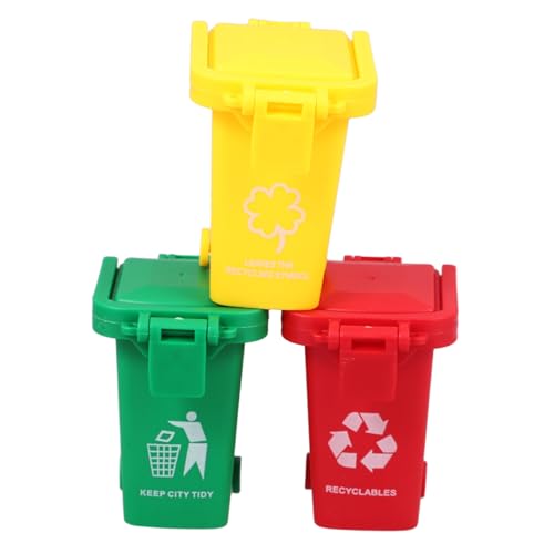 HEMOTON Niedliches Mini-mülleimer-Set Pädagogisches Recycling-Spiel Perfekt Für Kinderspielzimmer Schule Und Zuhause von HEMOTON