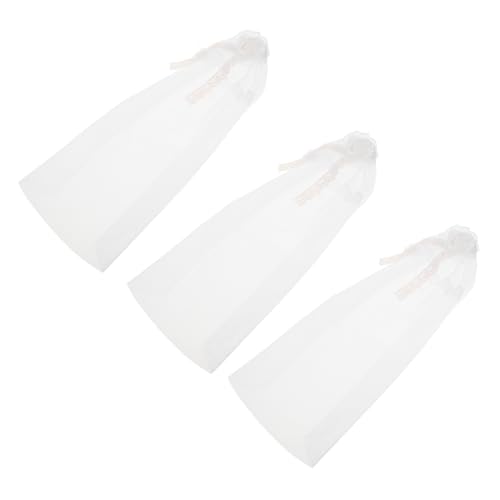 HEMOTON 3 Stücke Teiliges Puppen-hochzeitszubehör Zartes Spitzen-brautkopfschmuck Weicher Tüll-Schleier für Puppenkostüme für Hochzeits-szenen und Kreative Rollenspiele HEMOTON 3 Stücke Teiliges Puppen-hochzeitszubehör Zartes Spitzen-brautkopfschmuck Weicher Tüll-Schleier für Puppenkostüme für Hochzeits-szenen und Kreative Rollenspiele von HEMOTON