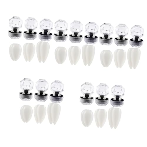 HEMOTON 30 Paare Halloween Vampirzähne Realistische Gruselige Fake Teeth Prop für Cosplay Kostümparty Horror und Halloween Dekoration für Erwachsene HEMOTON 30 Paare Halloween Vampirzähne Realistische Gruselige Fake Teeth Prop für Cosplay Kostümparty Horror und Halloween Dekoration für Erwachsene von HEMOTON