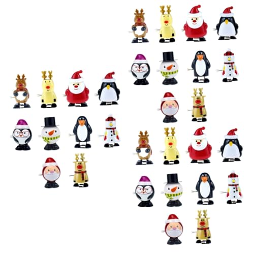 HEMOTON 30 Stck. Weihnachtsmann- Aufzieh Weihnachten für aufgeben Weihnachten Mini- Weihnachtsfeier Gefälligkeiten aufziehbares Tierspielzeug HEMOTON 30 Stck. Weihnachtsmann- Aufzieh Weihnachten für aufgeben Weihnachten Mini- Weihnachtsfeier Gefälligkeiten aufziehbares Tierspielzeug von HEMOTON