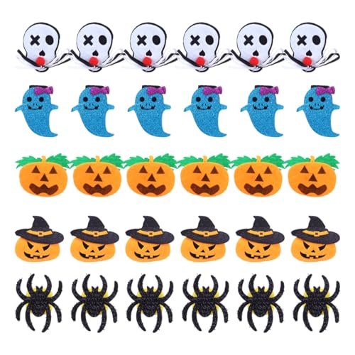 HEMOTON 30 Stück Halloween-Ring halloween halloween halloween decorations Party Schlagarmbänder für Halloween Halloween-Slap-Armbänder Tuch HEMOTON 30 Stück Halloween-Ring halloween halloween halloween decorations Party Schlagarmbänder für Halloween Halloween-Slap-Armbänder Tuch von HEMOTON