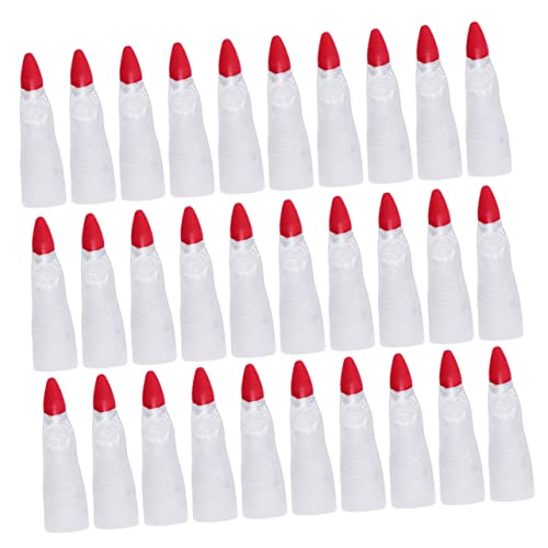 HEMOTON 30 Stück Halloween schminke Halloween Make up Halloween fingernägel Halloween Nagel Aufkleber Skelett gefälschte Fingernägel Halloween-Requisiten Plastik Weiß HEMOTON 30 Stück Halloween schminke Halloween Make up Halloween fingernägel Halloween Nagel Aufkleber Skelett gefälschte Fingernägel Halloween-Requisiten Plastik Weiß von HEMOTON