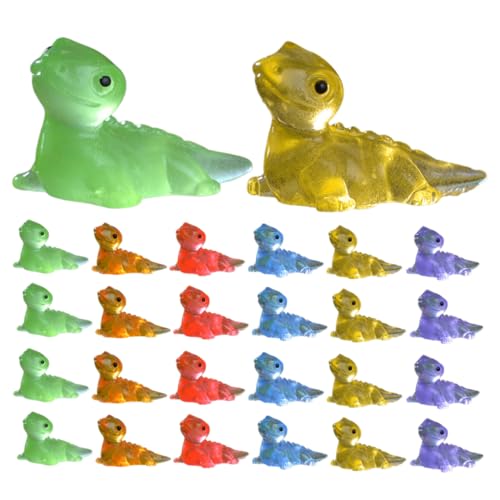 HEMOTON 30 Stück Mikrolandschaftseidechse Halloween-Spinnennetz-Dekorationen Klein Reptilien-eidechsenfigur Winzige Eidechsen Baum Mini- Gefälscht Frosch Mini-Sachen Süß Dinge Harz von HEMOTON