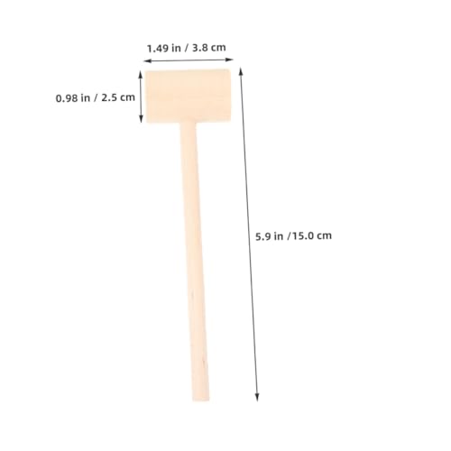 HEMOTON 30 Stück Teiliges Mini Holzhammer Holzspielzeug Ergonomisch Kleines Holzklüpfel Pädagogisch Fördernd Kreativität Rhythmus Familien HEMOTON 30 Stück Teiliges Mini Holzhammer Holzspielzeug Ergonomisch Kleines Holzklüpfel Pädagogisch Fördernd Kreativität Rhythmus Familien von HEMOTON