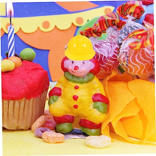 HEMOTON 30 Stück Teiliges Mini bauhelm Robustem Kunststoff Vielseitige Mini sicherheitshelme für Puppen Haustiere Partydekoration Outdoor aktivitäten Gelb von HEMOTON