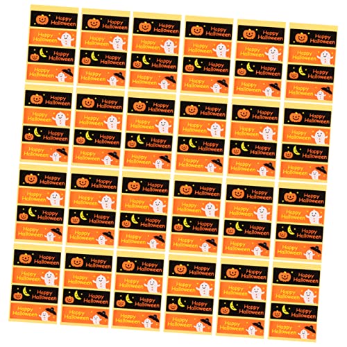 HEMOTON 30 Stücke Aufkleber Streifen Selbst Adhesive Dichtung Paste Halloween Decals Geist Dekoration Decals PVC Selbst Adhesive von HEMOTON