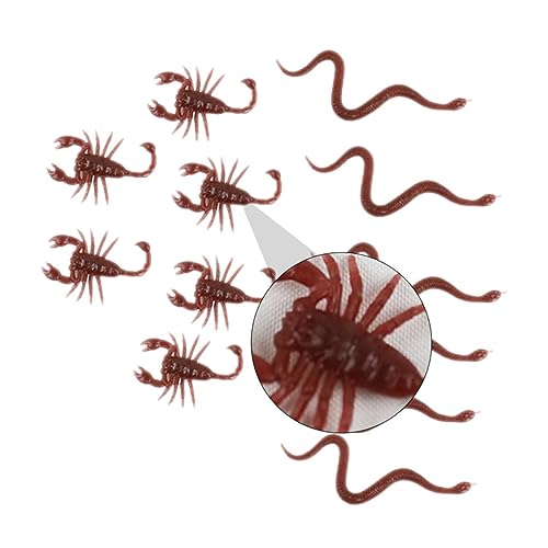 HEMOTON 36 Stück Simulation Schlange Halloween Gadget Halloween Horror gefälschtes Schlangenspielzeug Spukhaus-Party-Requisiten Schlangenmodell Halloween-Schlangenstütze von HEMOTON