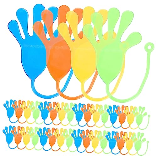 HEMOTON 36 Stück Teiliges Klebriger Elastischer Kletterhand Spielzeuge Bunte Sensorische Stretch Toys für Party Mitgebsel Stressabbau und Beschäftigungsspielzeug von HEMOTON