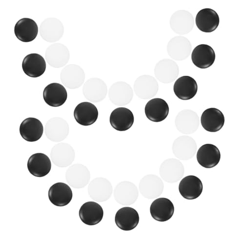 HEMOTON 360 Stück Go Steine Set Resin Schachspielsteine Groß Bruchsicher Poliert für Angenehme Handhabung Standardmenge für Turniere und Schulunterricht Passend für Go Spielbretter von HEMOTON
