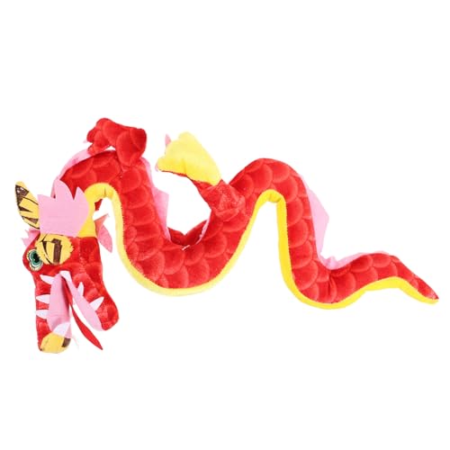 HEMOTON 3St Drachenpuppenmaskottchen Spielzeug Chinese New Year Drache-Sternzeichen-Puppe Stofftier-Plüschpuppe Plüschtier Geschenke Drachen-Kuscheltiere gefüllte Puppe Füllung China von HEMOTON
