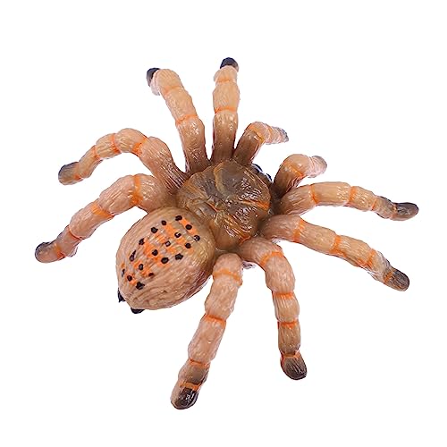 HEMOTON 3St Simulation Spinnen Ornamente Streichspielzeug Spinnenstreich Requisite Spielzeuge Modelle Spinnenmodell Spielzeug Spinnenspielzeug Insekt Requisiten schmücken Kind Plastik von HEMOTON