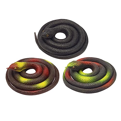 HEMOTON Simulationsschlangenspielzeug 3-teiliges Künstliches Schlangenmodell Für Jungen Und Mädchen Realistische Requisite Zum Spielen Und Für Streiche HEMOTON Simulationsschlangenspielzeug 3-teiliges Künstliches Schlangenmodell Für Jungen Und Mädchen Realistische Requisite Zum Spielen Und Für Streiche von HEMOTON