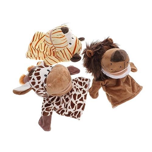 HEMOTON 3st Handpuppe Autospielzeug Badespielzeug Kleinkindspielzeug Sensorisches Tragen Babyspielzeug Dinosaurierspielzeug Kleinkindbadspielzeug Marionette Puppen Pp Baumwolle von HEMOTON