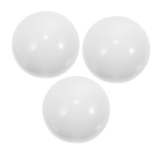 HEMOTON 3st Rollkugel-trackball Rad Für Preise Spiel Geheimnisvolles Rad Zappeln Mini-roulettetisch Großes Rouletterad Ovaler Roulettetisch Schicksalsrad Tischradperlen Weiß Harz von HEMOTON