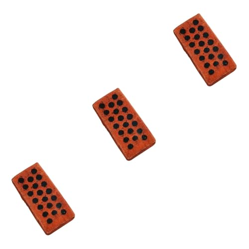 HEMOTON 3stücke Simulation Bricks Kissen Aus Anti-Stress Spielzeug Für Junge Mädchen Jugendliche Und Erwachsene Für Büro Und Entspannung Lustiges Plüschspielzeug von HEMOTON